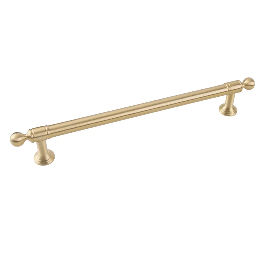 Luxury Solid Brass Kitchen Cabinet Drawer Handle | Stornfield