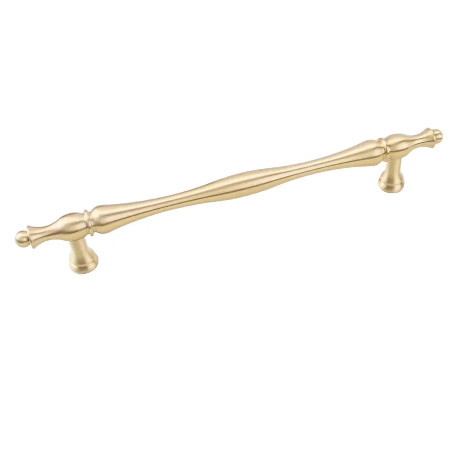 Luxury Solid Brass Kitchen Cabinet Drawer Handle | Stornfield