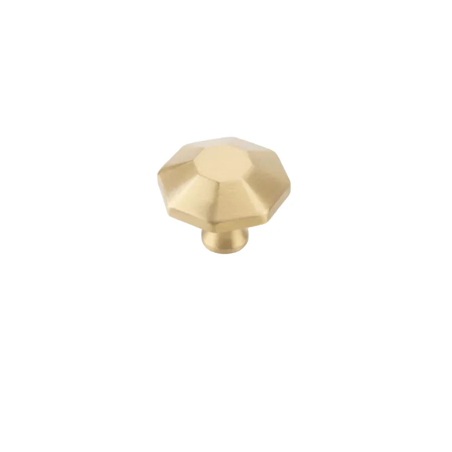 Luxury Solid Brass Kitchen Cabinet Drawer Handle | Stornfield
