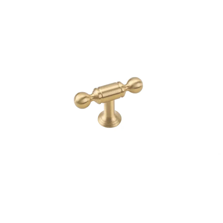 Luxury Solid Brass Kitchen Cabinet Drawer Handle | Stornfield