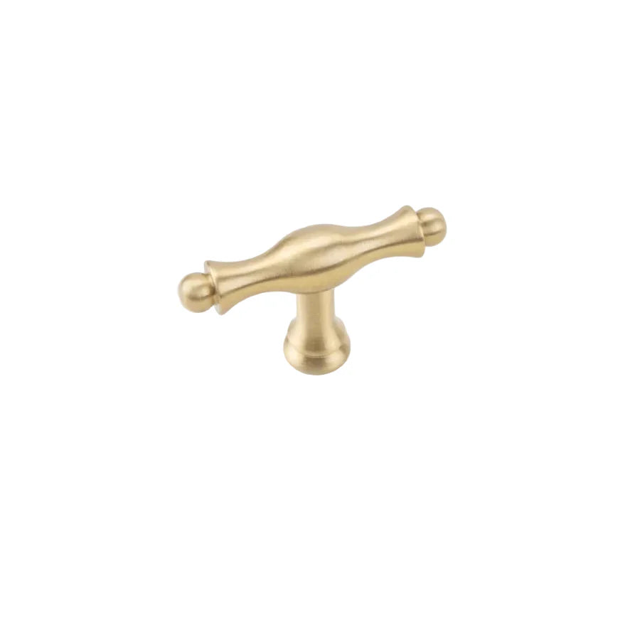Luxury Solid Brass Kitchen Cabinet Drawer Handle | Stornfield
