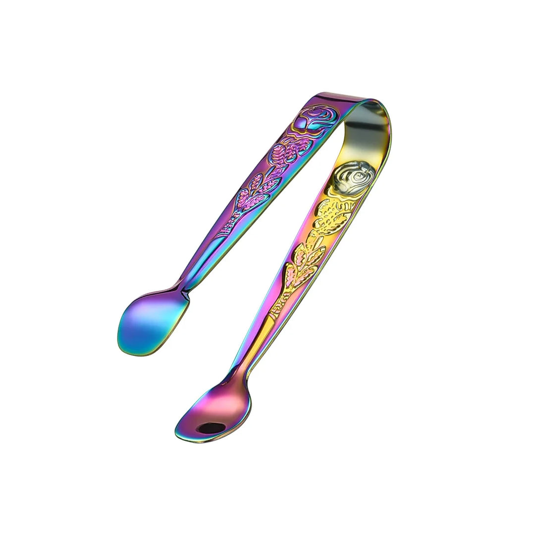 Luxury Stainless Steel Ice Clip Small Fruit Sugar Tongs Kitchen | Stornfield