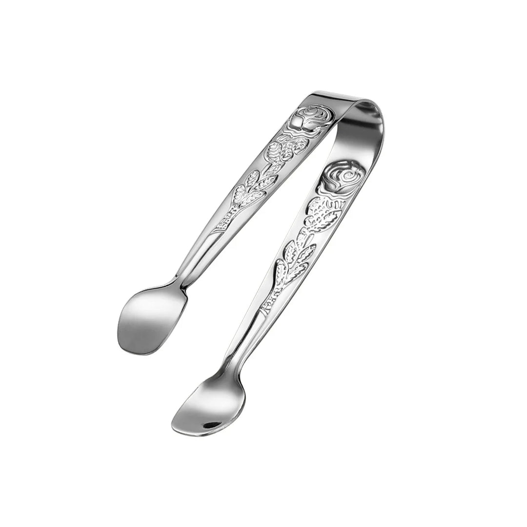 Luxury Stainless Steel Ice Clip Small Fruit Sugar Tongs Kitchen | Stornfield