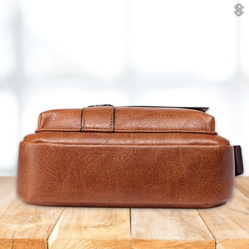 Stornfield | LeatherLux Elegant Leather Shoulder Bag | High-Quality Design | Practical and Stylish for Everyday and Office Use