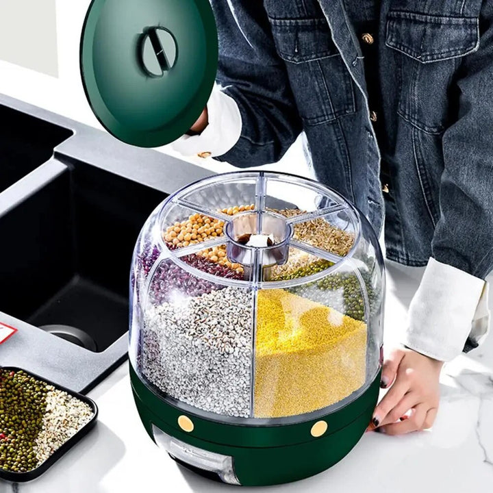 360° rotating dispenser