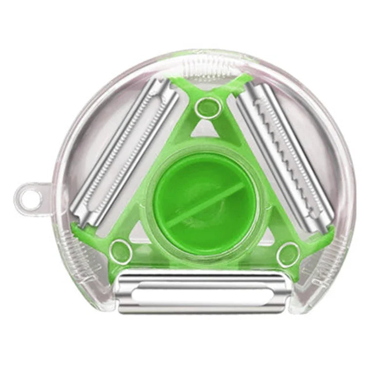 Magic Trio Stainless Steel Blade Peeler Slicer Grater Cutter Julienne | Stornfield
