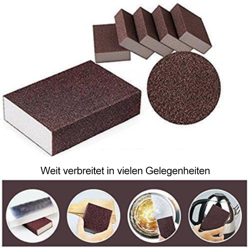 Magical kitchen rust removal tool sanding sponge brush (5 pieces) | Stornfield