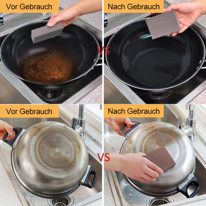 Magical kitchen rust removal tool sanding sponge brush (5 pieces) | Stornfield