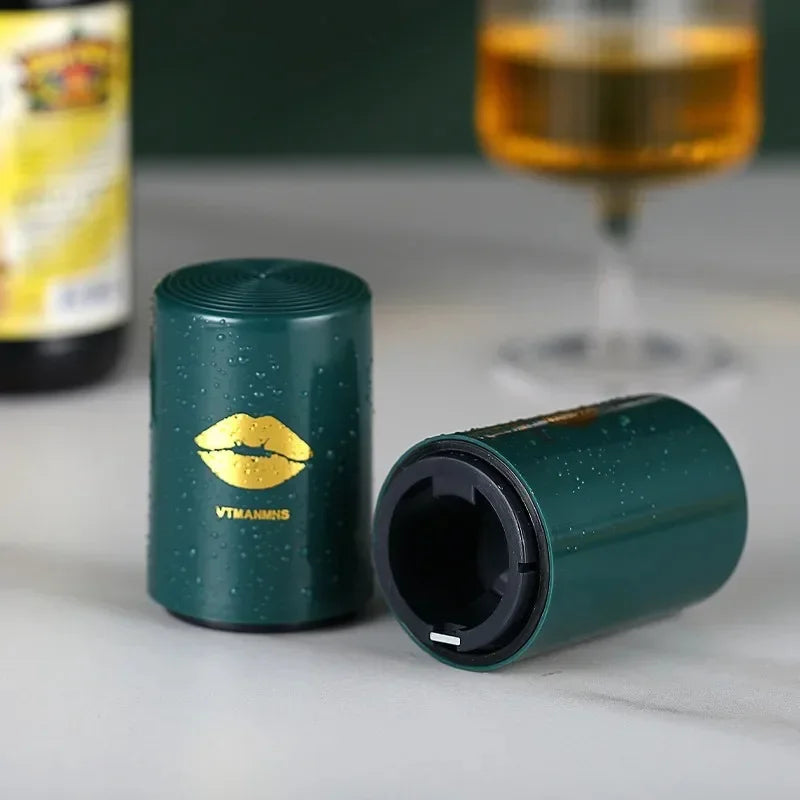 Stainless Steel Push-Button Magnetic Bottle Opener | Stornfield