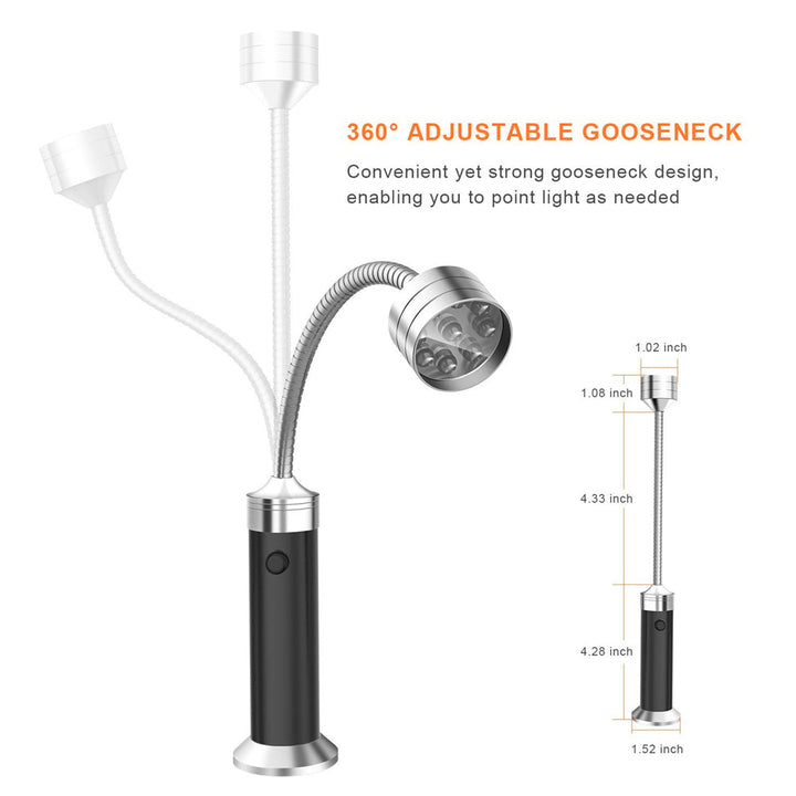 Magnetic Outdoor BBQ Barbecue Grill Lights Adjustable Flexible Led | Stornfield
