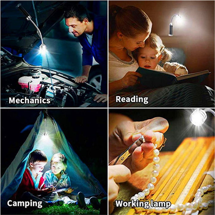 Magnetic Outdoor BBQ Barbecue Grill Lights Adjustable Flexible Led | Stornfield