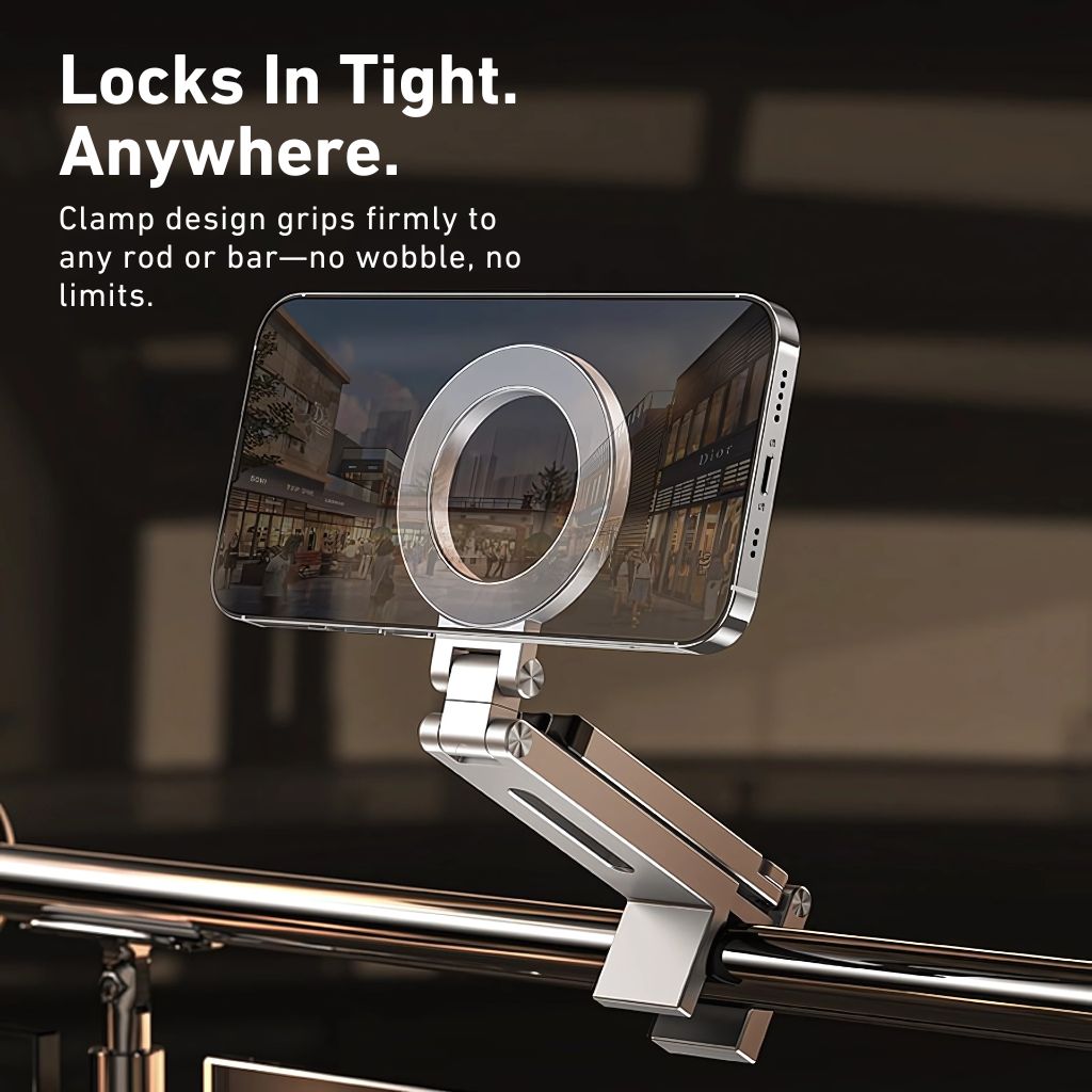 Stornfield | Phone Holder Stand with Magnetic Aluminium Base