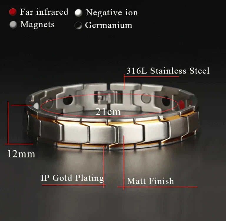 Magnetic Bracelet for Ladies and Gentlemen – Adjustable, Stylish and Comfortable | Stornfield