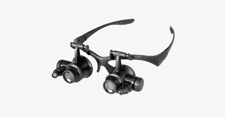 Magnifying Glass with Led Lights, Hands-free & Bright Light Settings | Stornfield