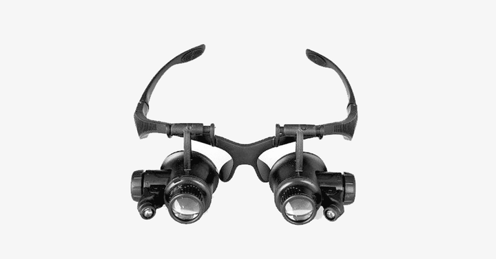 Magnifying Glass with Led Lights, Hands-free & Bright Light Settings | Stornfield