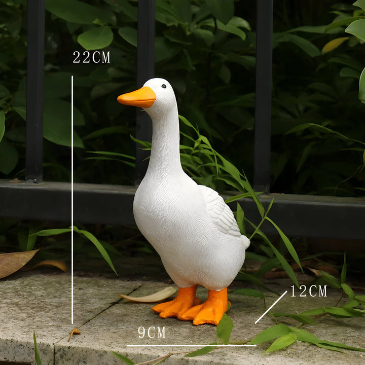 PuddlePals Sculpture – Farmhouse Style Duck & Goose Figure | Stornfield