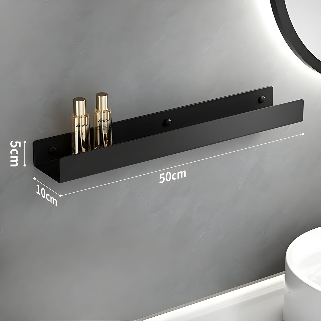 Stornfieldack Bathroom Shelf – Modern Design with Towel Bar | Practical Storage for the Bathroom | Stornfield
