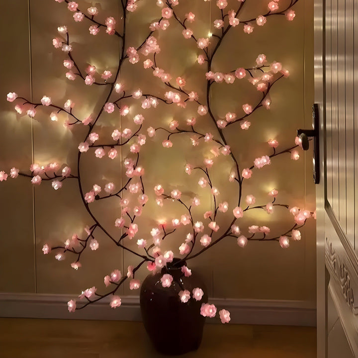 BlossomAura Light – Casual Cherry Blossom USB-powered LED Lamp | Stornfield