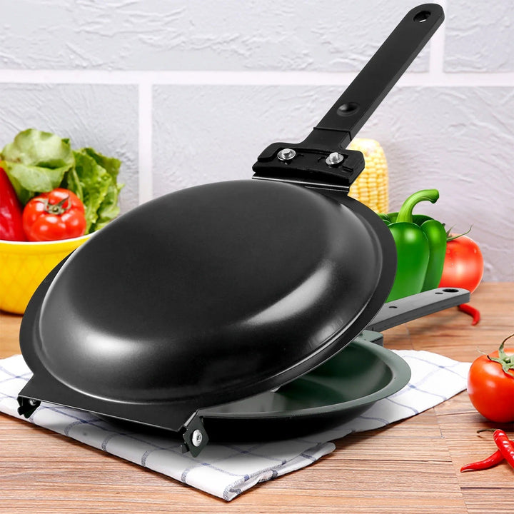 Stornfield | MasterPan Double-sided Non-stick Pan – For Perfect Cooking without Sticking