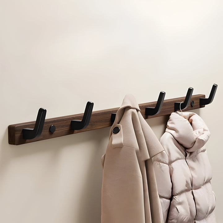 WalnutWisp Hook – Walnut Wood Wall Hook | Stornfield