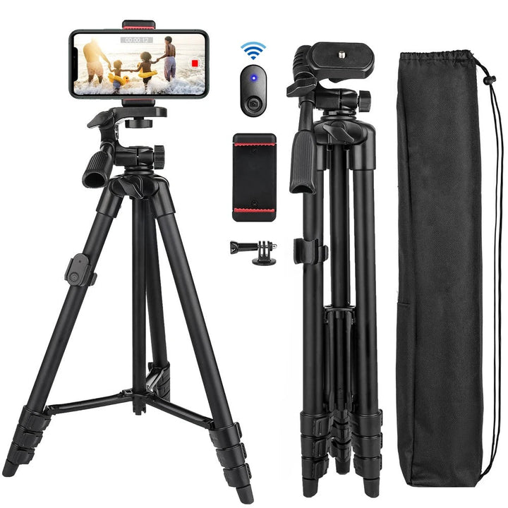 Stornfield | Extendable Phone Tripod with Bluetooth Remote - Versatile Selfie Stick & Stand