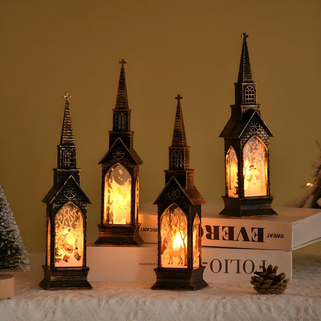 HolidayGlow Light - Modern Christmas Ornament LED Light | Stornfield