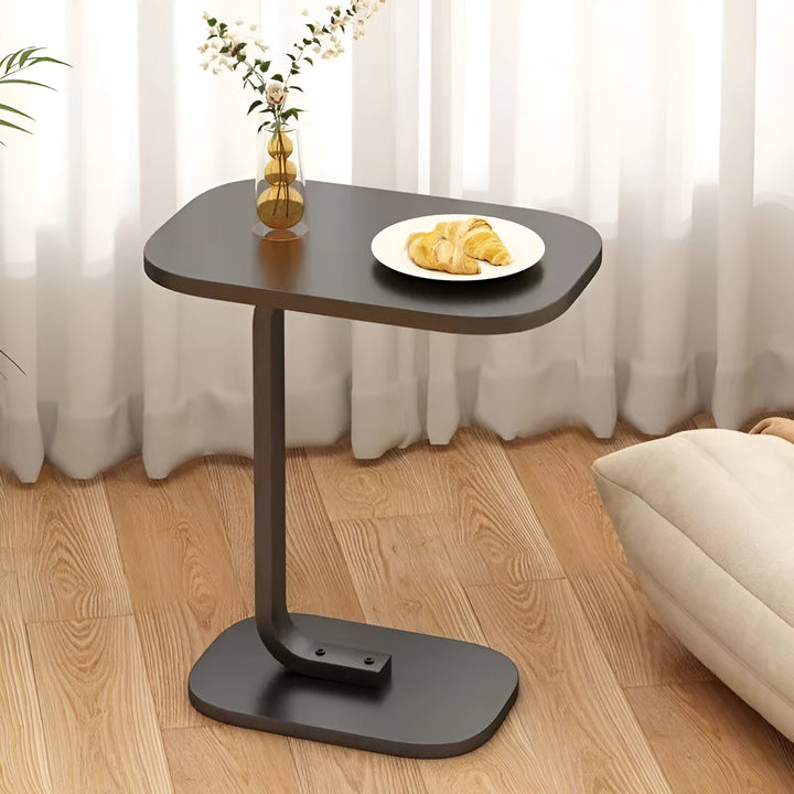 MinimalistCorner Table – Minimalist C-shaped Side Table | Stornfield