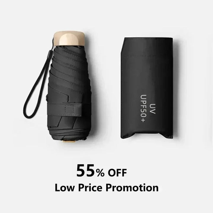 Stornfield | Foldable Mini Umbrella Solara – Compact, UV protection & Wind resistant