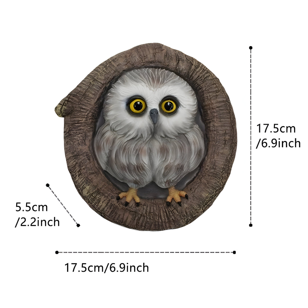 MysticOwl Ornament – Decorative Owl Statue made of Resin | Stornfield