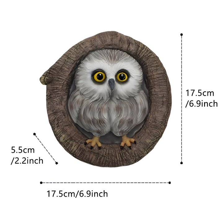 MysticOwl Ornament – Decorative Owl Statue made of Resin | Stornfield
