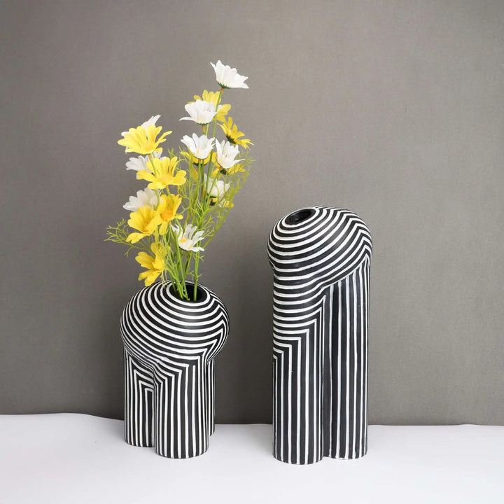 Stornfield | Vase with Abstract Geometry