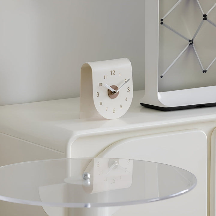 TimberCharm Clock – Decorative Table Clock | Stornfield