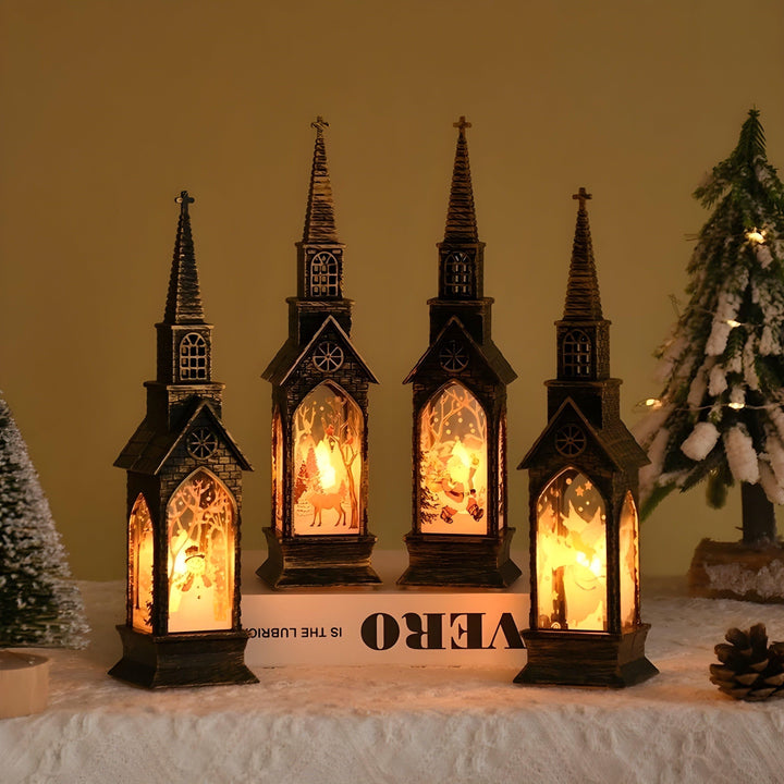 HolidayGlow Light - Modern Christmas Ornament LED Light | Stornfield