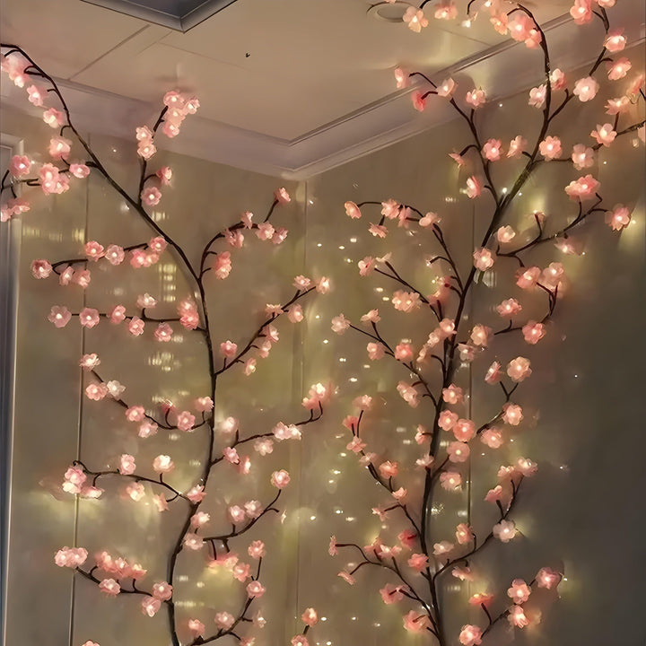 BlossomAura Light – Casual Cherry Blossom USB-powered LED Lamp | Stornfield