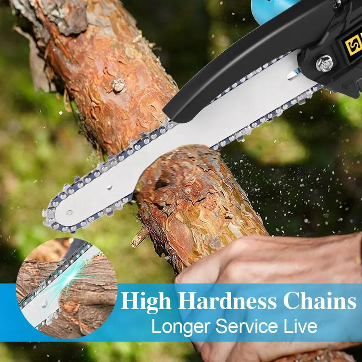 Stornfield | Cordless Electric Chainsaw | Lightweight, Ergonomic Design & Ideal for Effortless Pruning and Trimming