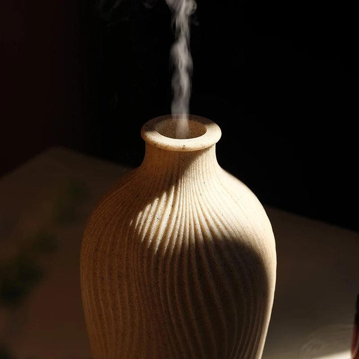 shaped ultrasonic aroma diffuser – Elegant aroma diffuser with soothing LED lighting Stornfield
