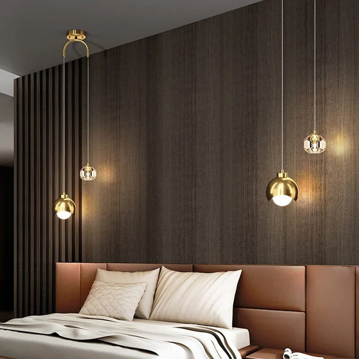 Stornfield | Modern LED Pendant Light for an Elegant Ambiance in the Bedroom and Dining Room