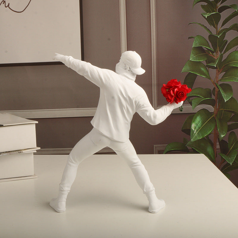 Stornfield | Emrys - Provocateur Flower Banksy