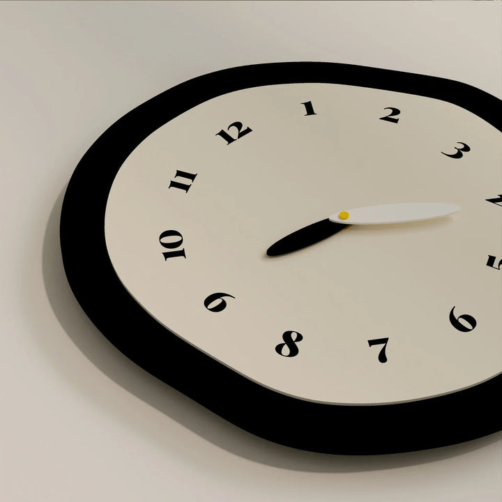 Scandinavian Wall Clock Minimalist Silent Design | Stornfield