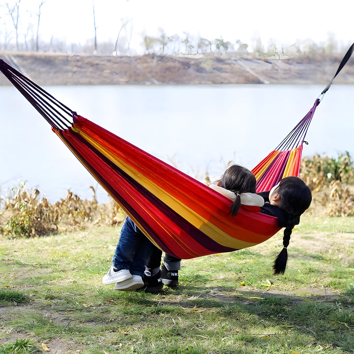 AeroMesh-Hammock - Multifunctional Thickened Stripes Hammock | Stornfield