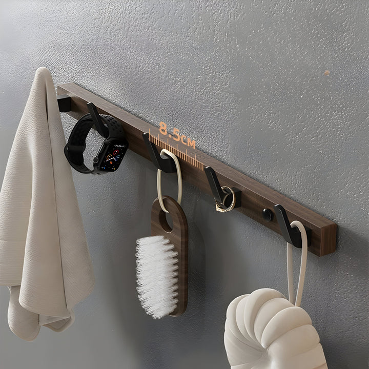 WalnutWisp Hook – Walnut Wood Wall Hook | Stornfield