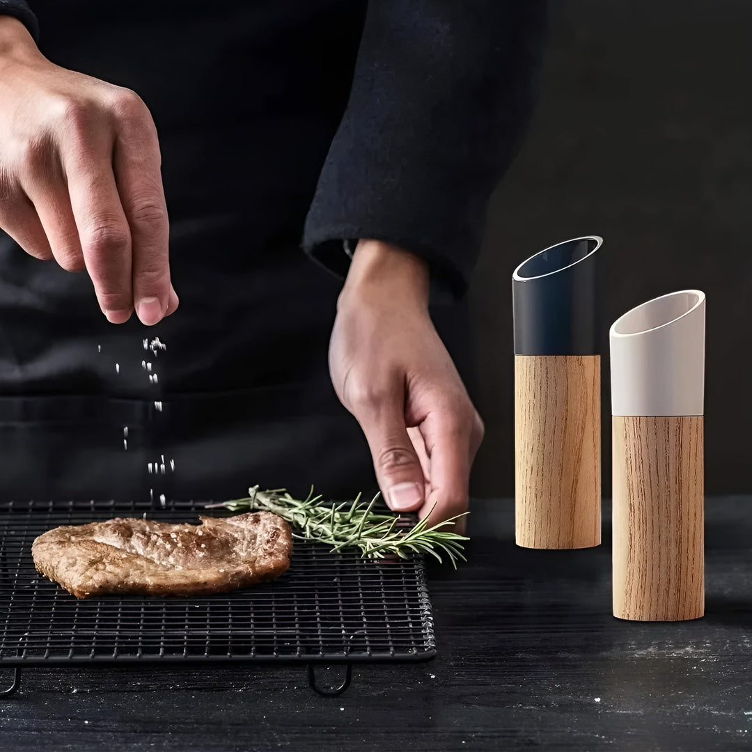 Salt and Pepper Mill Set – Adjustable Grinder | Stylish for Every Kitchen | Stornfield