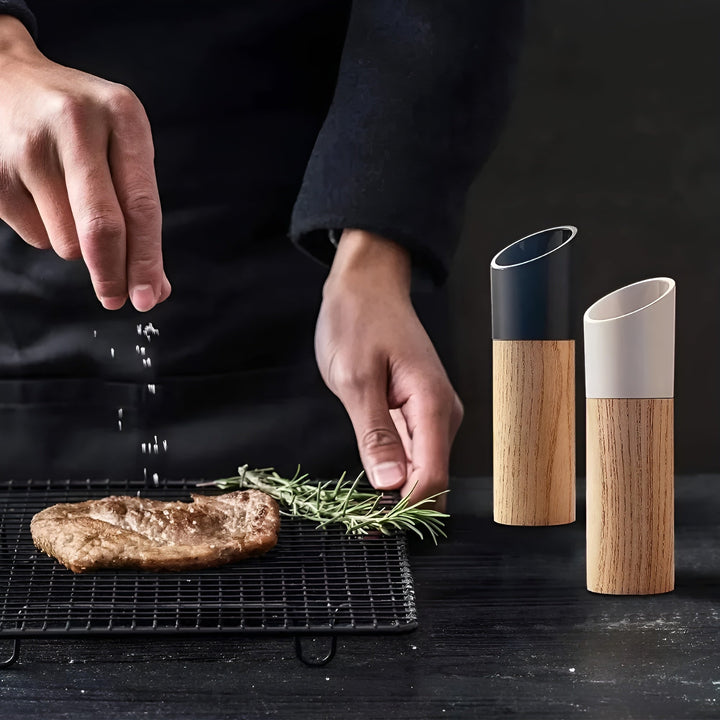 Salt and Pepper Mill Set – Adjustable Grinder | Stylish for Every Kitchen | Stornfield