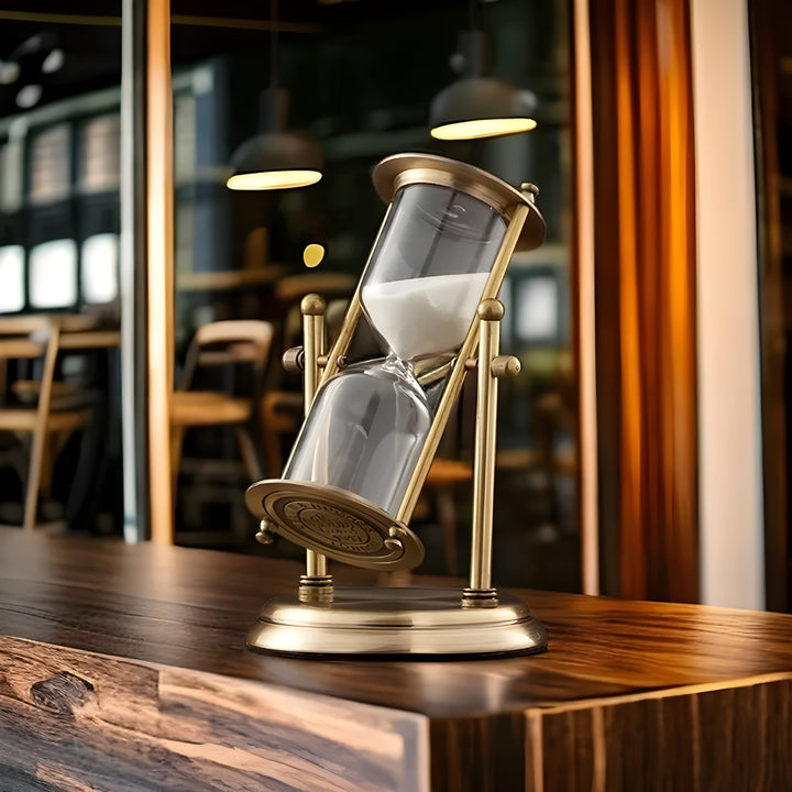 Time Traveler Hourglass – Stylish Timekeeper for Living Room or Office | Stornfield