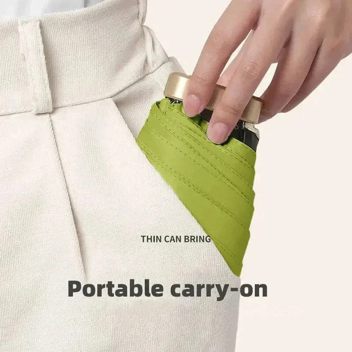 Stornfield | Foldable Mini Umbrella Solara – Compact, UV protection & Wind resistant