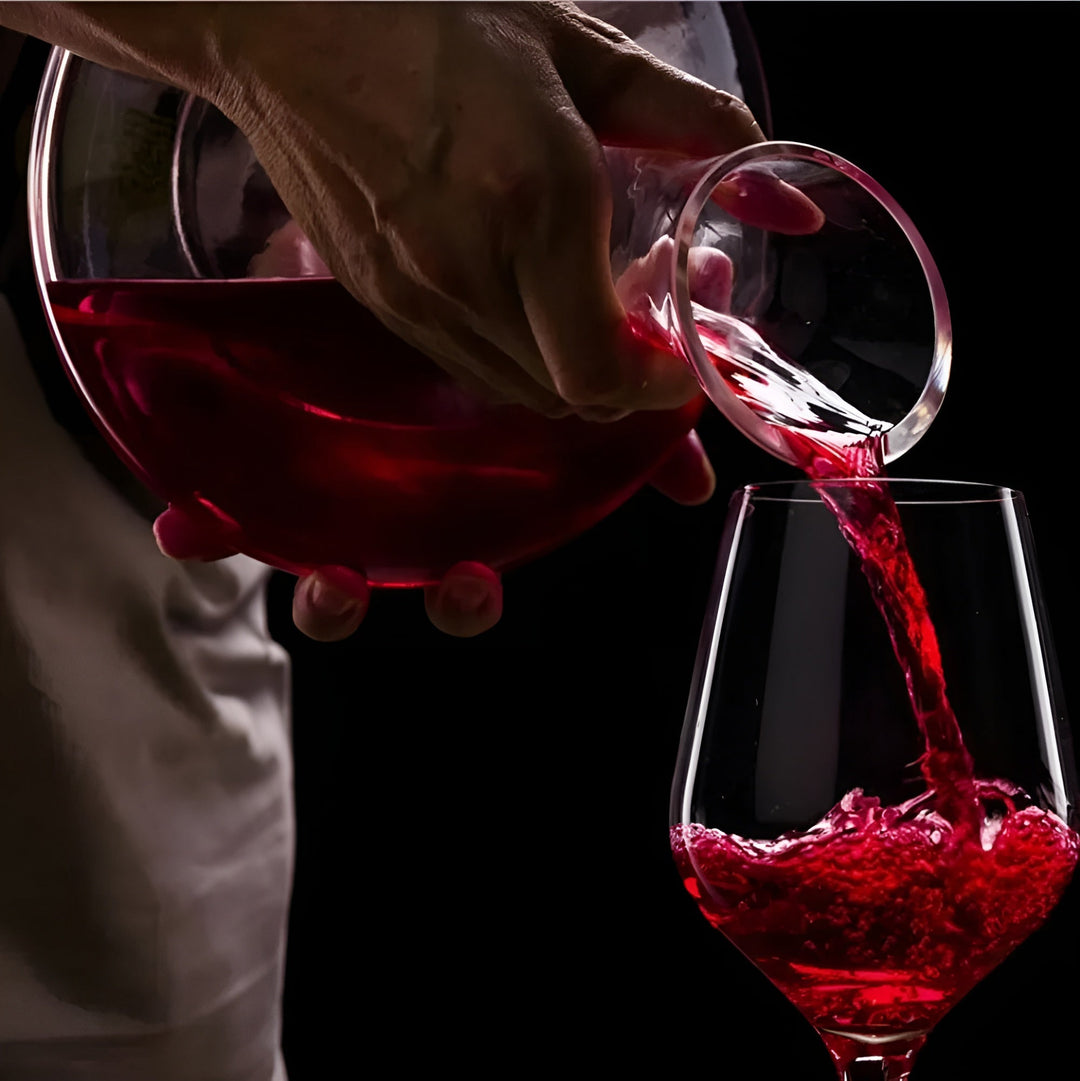Crystal wine decanter – Handmade Elegant | 1500 ml Ideal for bars, apartments & offices | Stornfield