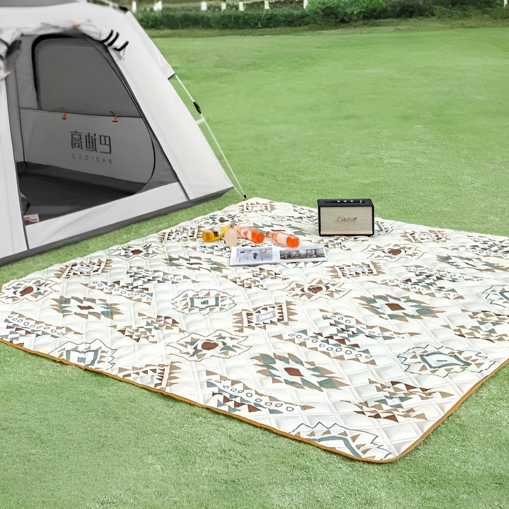 Picnic Stornfieldanket with check pattern – Waterproof & FoldaStornfielde | Ideal for Park, Beach & Camping | Stornfield