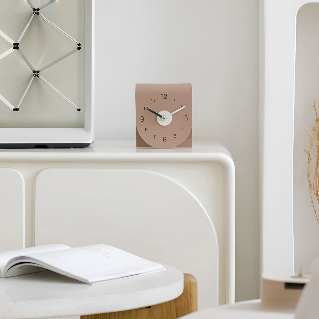 TimberCharm Clock – Decorative Table Clock | Stornfield