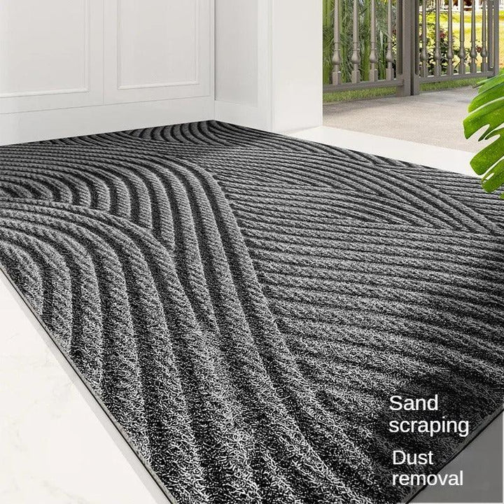 Stornfield | Modern, Nordic-style PVC doormat │ Non-slip doormat for the entrance area │ Sand-removing foot mat