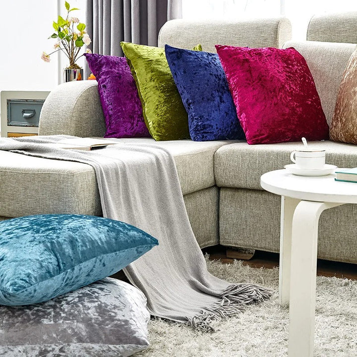 Stornfield | Velvet Cushion Cover – Ultra-Soft Luxury for Your Living Room